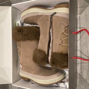 Kady-Boot Taupe Pajar waterproof suede